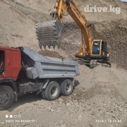 Самосвал, Доставка щебня, угля, песка, чернозема, отсев, По городу, без грузчика