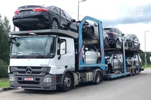 Автовоз, с грузчиком