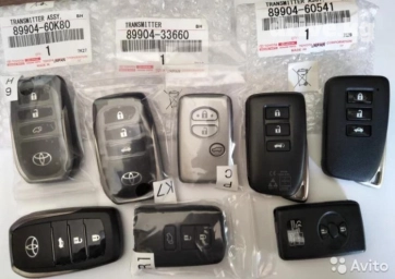 Смарт ключи тойота лексус usa америка сша корея korea европа europa