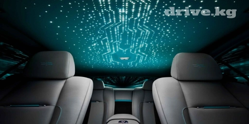 Звездное небо в авто, как в роллс ройс. Дорого! #звезный, потолок