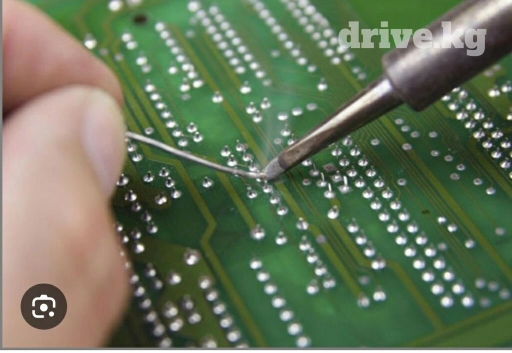 Ремонт авто климат контроль пайка платы LED авто магнитол Тойота