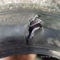 Ремонт шин боковых порезов, порывов, востоновление бокового корда