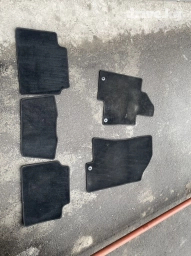 Родные Ворсовые Полики Для салона Kia, цвет - Черный, Самовывоз