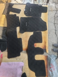 Родные Полики Для салона Toyota, цвет - Черный, Б/у, Платная доставка