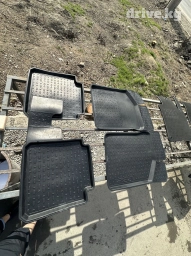 Резиновые Полики Для салона Daewoo, цвет - Черный, Б/у