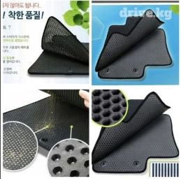 Плоские Полики Для салона BMW, цвет - Черный, Новый, Платная доставка, Бесплатная доставка, Самовывоз