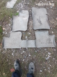 Родные Полики Для салона Daewoo, цвет - Бежевый, Б/у, Самовывоз