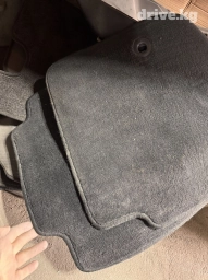 Родные Ворсовые Полики Для салона Lexus, цвет - Черный, Б/у, Самовывоз