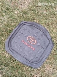 Родные Полики Для салона Toyota, цвет - Черный, Б/у, Самовывоз