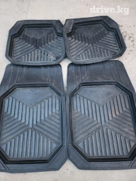 Родные Резиновые Полики Для салона Универсальный, цвет - Черный, Самовывоз