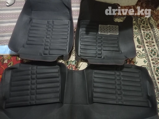 Плоские Полики Для салона Hyundai, цвет - Черный, Новый, Самовывоз