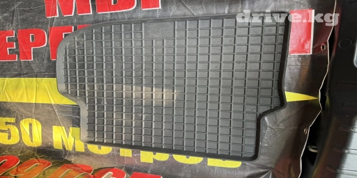 Родные Резиновые Полики Для салона BMW, цвет - Черный, Б/у, Самовывоз, Платная доставка