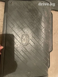 Родные Резиновые Полики Для салона Toyota, цвет - Черный, Б/у, Самовывоз