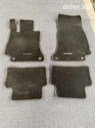 Родные Eva Полики Для салона Mercedes-Benz, цвет - Черный, Б/у, Самовывоз