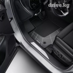 Родные Ворсовые Полики Для салона Lexus, цвет - Черный, Новый, Самовывоз, Бесплатная доставка, Платная доставка