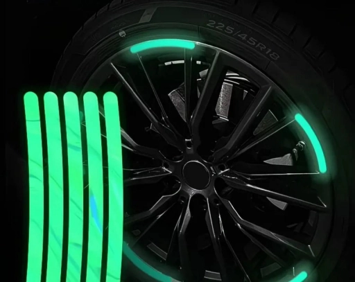 Светоотражающие полоски-наклейки для авто (набор)