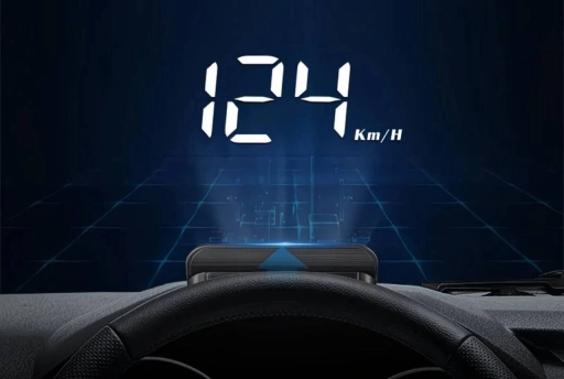 Цифровой HUD-дисплей скорости