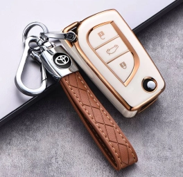 Чехол-брелок для ключей Toyota — премиум-стиль в руках