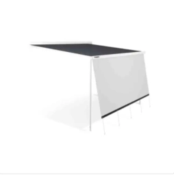 Стенка для Маркизы передняя черная 200*200 см 420D