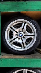 Колеса в сборе 225 / 45 / R 17, Лето, Б/у, Комплект, Легковые, Литые, отверстий - 5