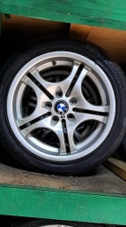 Колеса в сборе 225 / 45 / R 17, Лето, Б/у, Комплект, Легковые, Литые, отверстий - 5