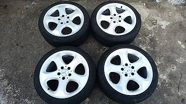 Литые Диски R 17 Mercedes-Benz, Комплект, отверстий - 5, Б/у