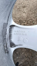 Литые Диски R 17 Mercedes-Benz, Комплект, отверстий - 5, Б/у