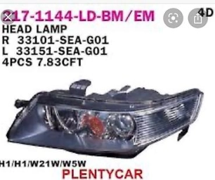 Передняя левая фара