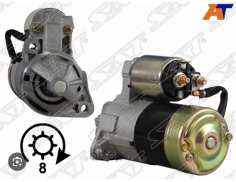 Стартер Mitsubishi 2000 г., Новый, Аналог, Россия