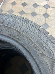 Шины 215 / 60 / R 16, Зима, Б/у, Комплект, Легковые, Япония, GoodYear
