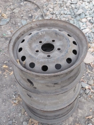 Железные Диски R 14 отверстий - 5, Б/у